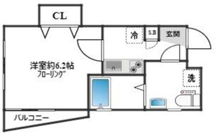 アパートメント小山台の物件間取画像